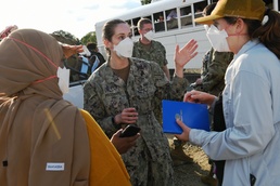 Task Force Liberty administers immunizations