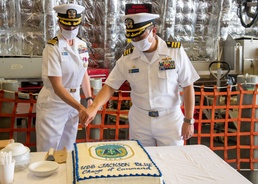 USS Jackson (LCS 6) Change of Command