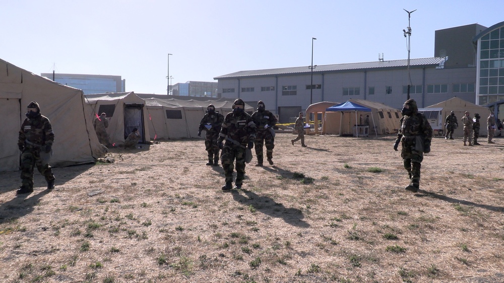 Post-attack reconnaissance exercise