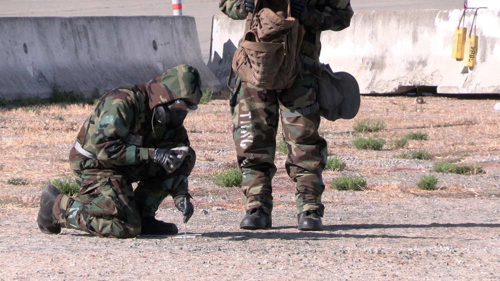 Post-attack reconnaissance exercise