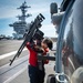 USS Carl Vinson (CVN 70) Sailors Conduct Flight Deck Maintenance