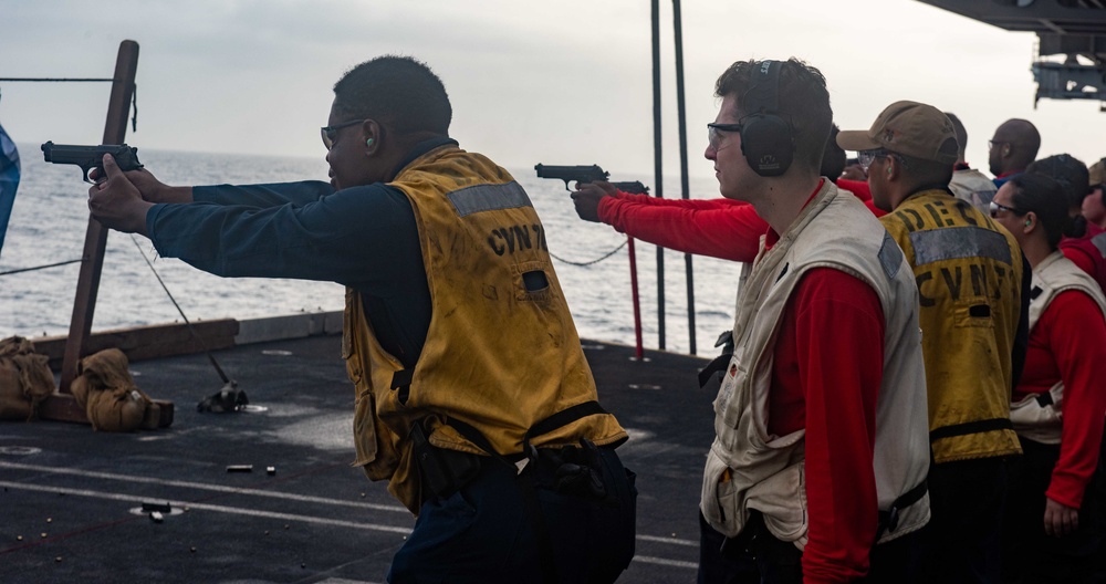 USS Ronald Reagan (CVN 76) Live-fire Exercise