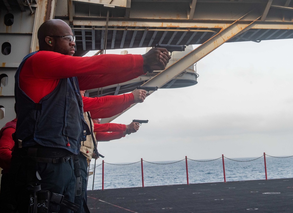 USS Ronald Reagan (CVN 76) Live-fire Exercise