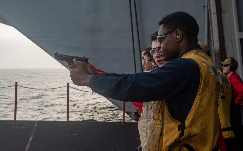 USS Ronald Reagan (CVN 76) Live-fire Exercise