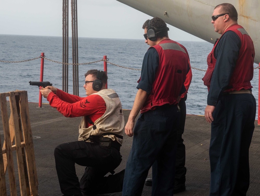 USS Ronald Reagan (CVN 76) Live-fire Exercise