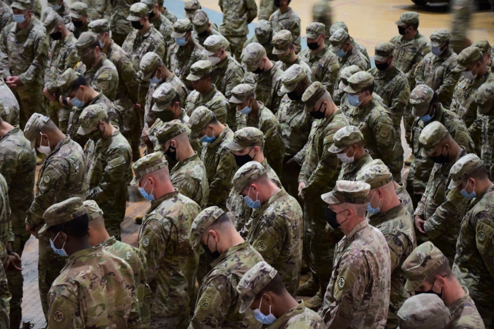 New York National Guard Soldiers honor 20th anniversary of 9/11 with a memorial ruck march