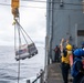 U.S. Marines, Sailors with 11th MEU, USS Pearl Harbor receive cargo