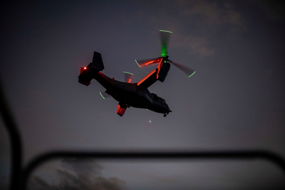 11th MEU ACE conducts routine flight operations aboard USS Essex (LHD 2)