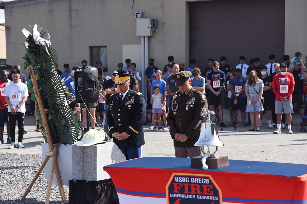 USAG Daegu Holds 9/11 Remembrance Ceremony Commemorating 20 Years Since the Attacks