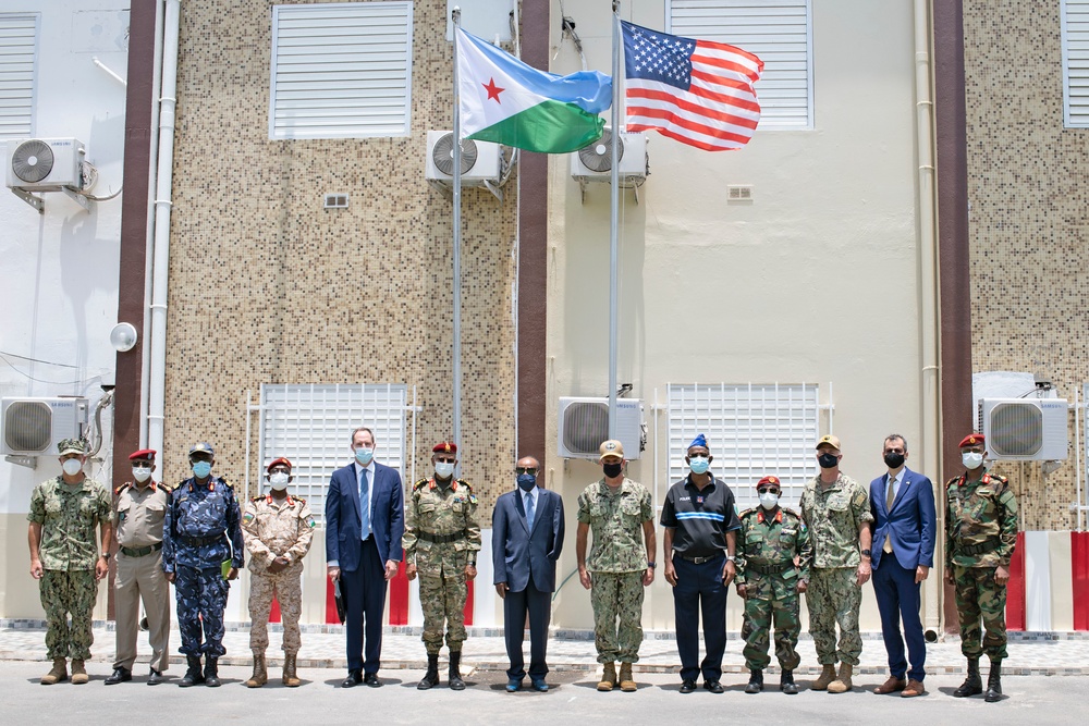 Admiral Burke Visits Camp Lemonnier, Djibouti