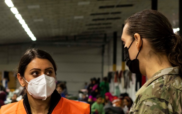 Army Reserve unit supports Operation Allies Refuge