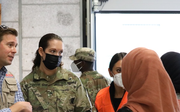 Army Reserve unit supports Operation Allies Refuge