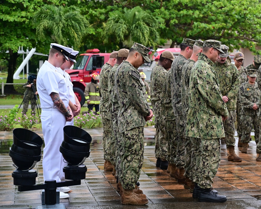 9/11 Ceremony on Diego Garcia