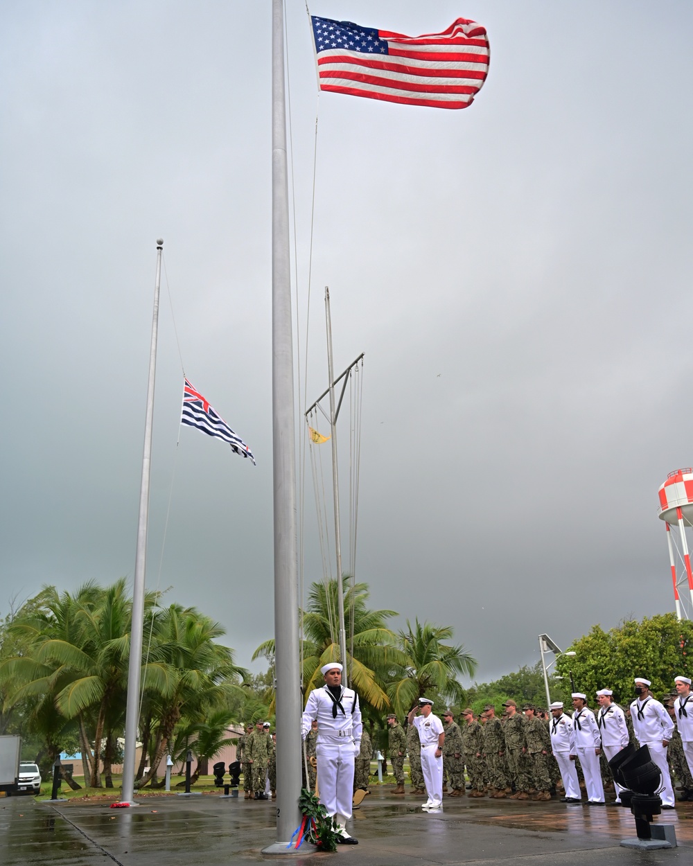 9/11 Ceremony on Diego Garcia