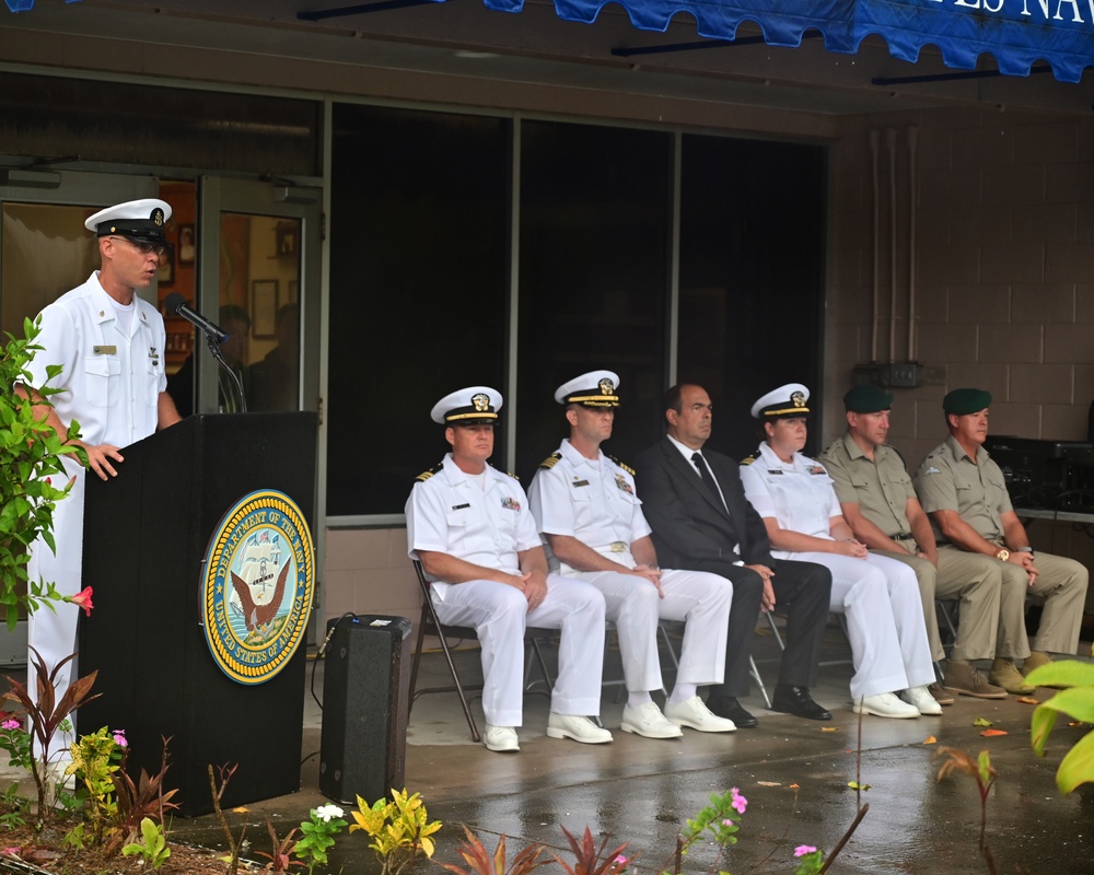 9/11 Ceremony on Diego Garcia