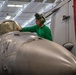 USS Carl Vinson (CVN 70) Sailor performs corrective maintenance