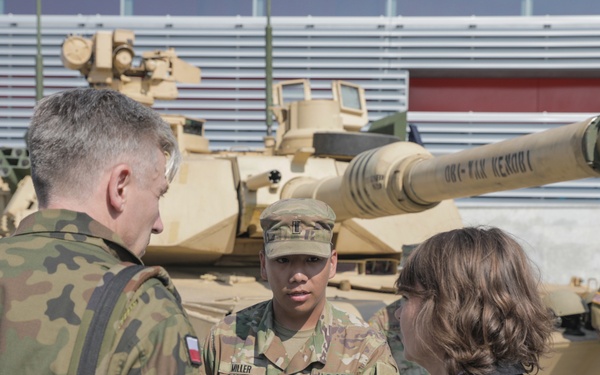 1st Infantry Division participates in MSPO defense exhibition in Poland