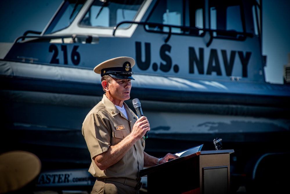 MSRON 11 holds a Retirement Ceremony in Honor of Chief Aviation Boatswain’s Mate Conrad Lake onboard NWS Seal Beach
