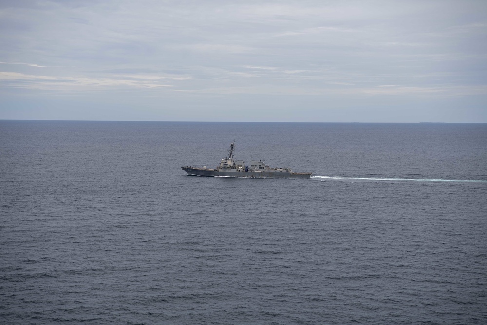 Carl Vinson Carrier Strike Group Transits South China Sea