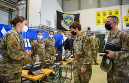 AMC Command team visits 521 AMOW during Operation Allies Refuge