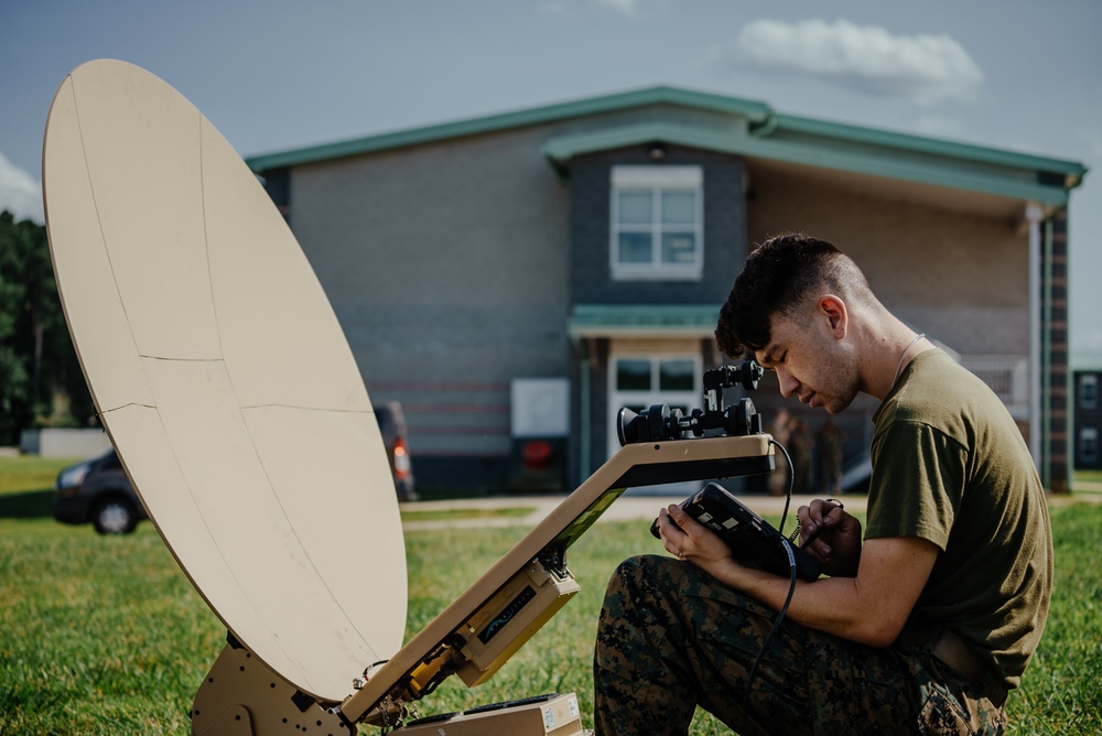 26th MEU ADVON arrives at Fort Pickett in support of Operation Allies Welcome