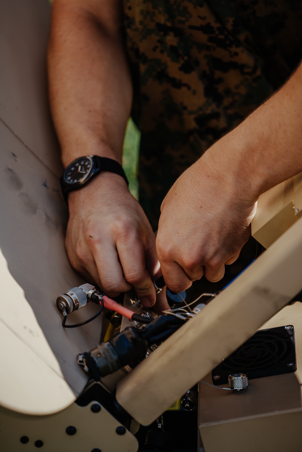 26th MEU ADVON arrives at Fort Pickett in support of Operation Allies Welcome