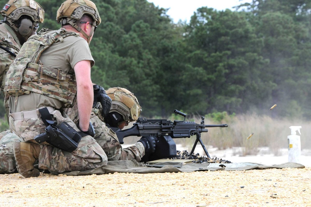 Fort Dix - M249 Pre-Deployment Qualification 105th BDS (Base Defense Squadron)