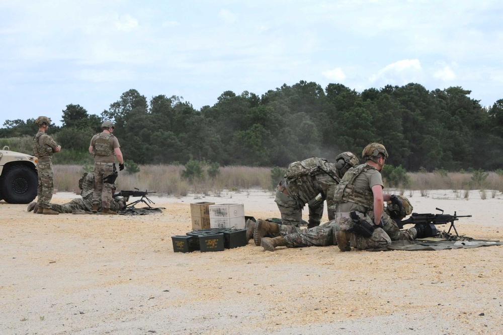 Fort Dix - M249 Pre-Deployment Qualification 105th BDS (Base Defense Squadron)