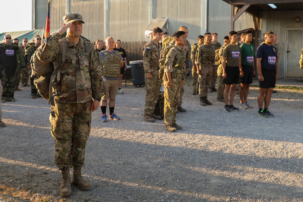 Vermont Remembers Run on Camp Bondsteel, Kosovo