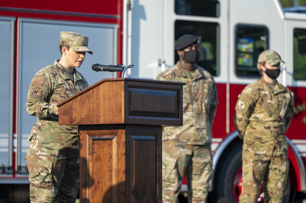 LRAFB honors, remembers 20th anniversary of 9/11