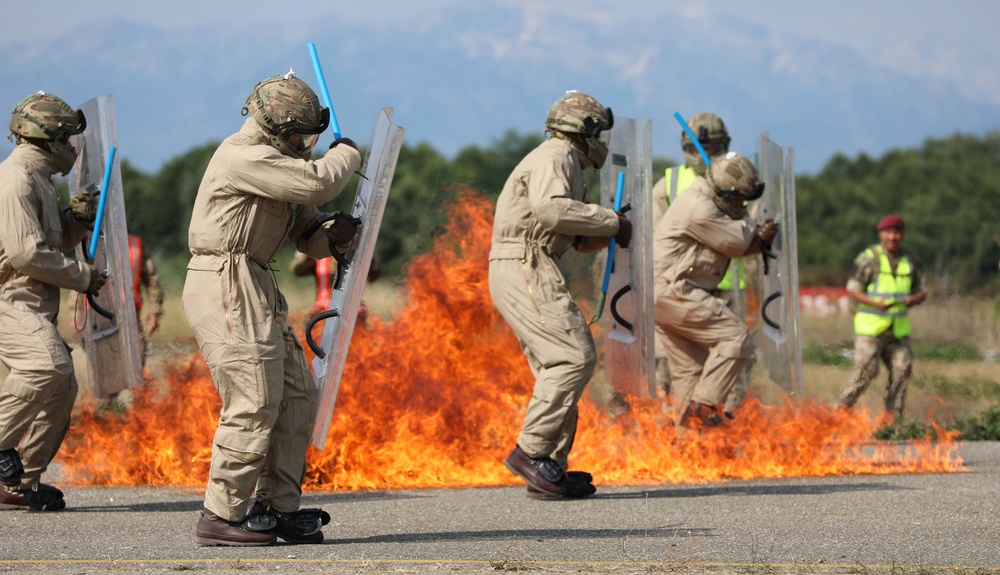 Operation Rehearsal Exercise Level II concludes at Djakova Air Base