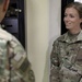 Lt. Gen. Paul Calvert coins Soldiers of Task Force Raptor at Camp Buehring