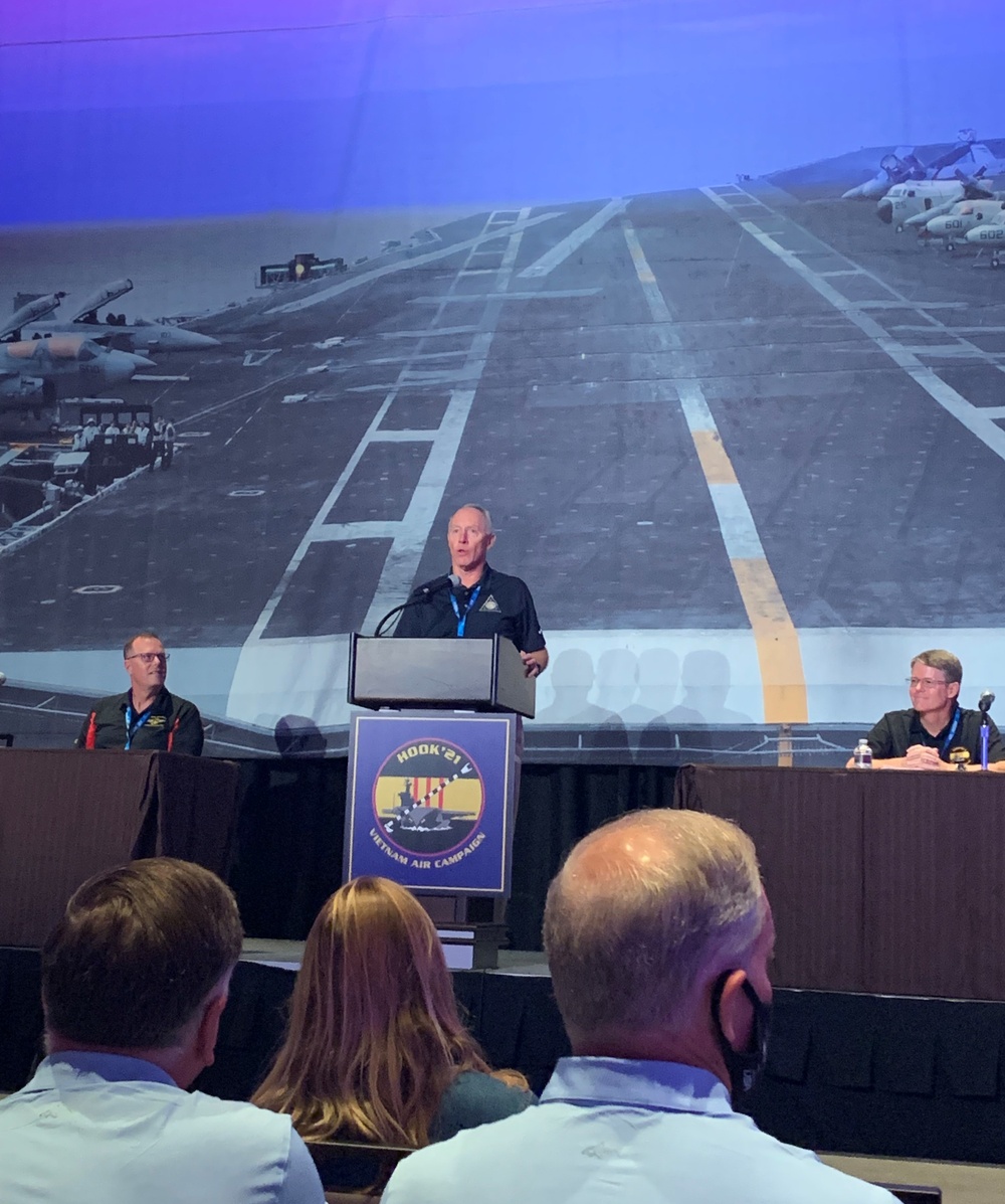 TAILHOOK DAY 2 FEATURES AVIATION FLAG PANEL, NAVAL AVIATION LEADERS OFFER ANSWERS ON TRAINING AND READINESS
