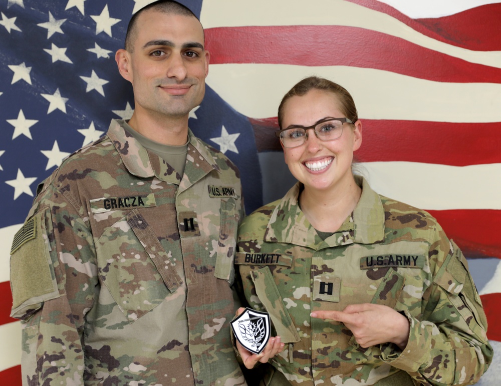 Task Force Phoenix Soldiers are recognized during coining ceremony