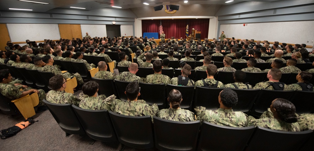 MCPON's Master-at-Arms Schoolhouse Visit
