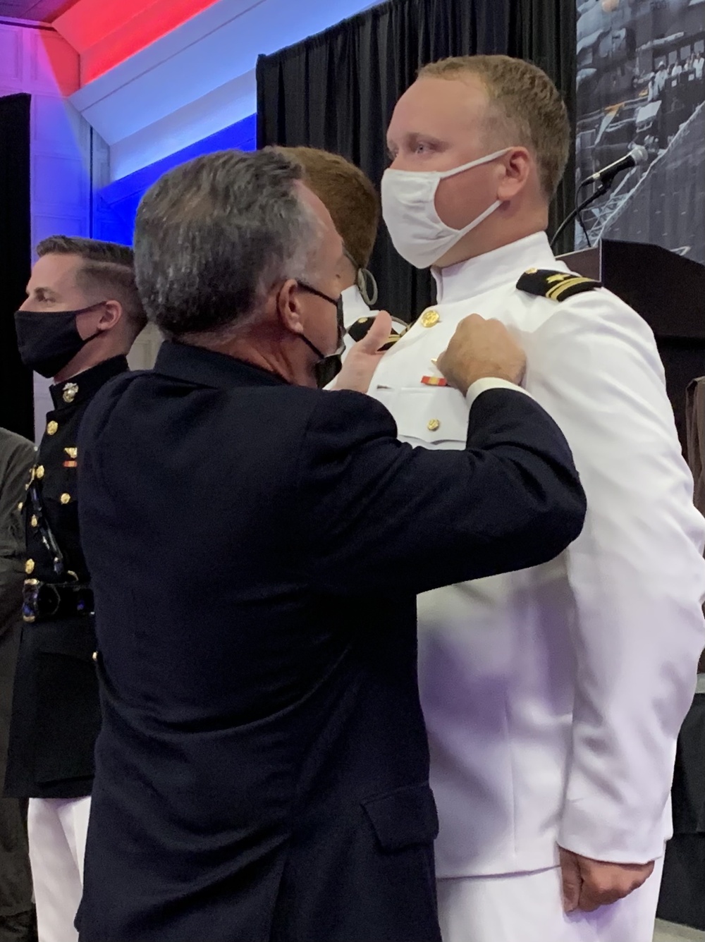 Naval Aviator receives Wings of Gold at Tailhook '21