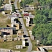 Aerial view of Fort McCoy training areas