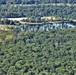 Aerial view of Fort McCoy training areas