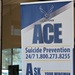 Display sign at a Suicide Prevention Awareness event