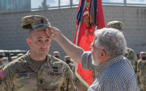 Experienced Engineer Promotes to Next Recruiting and Retention Sergeant Major