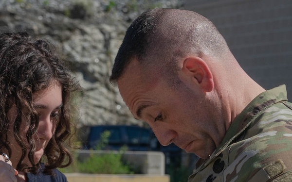 Experienced Engineer Promotes to Next Recruiting and Retention Sergeant Major