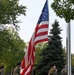 Troops salute flag during 9/11 ceremony