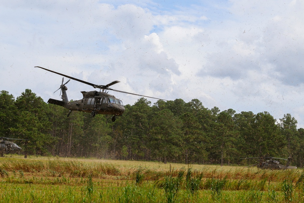 The 3rd Combat Aviation Brigade kicks off aerial gunnery.