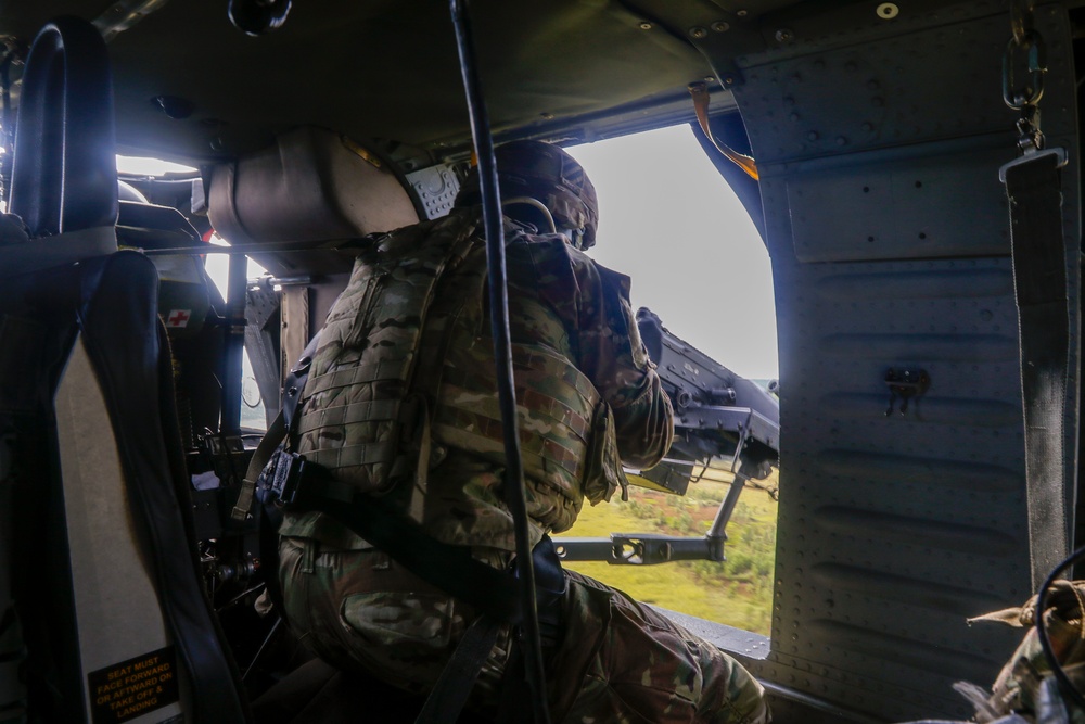 The 3rd Combat Aviation Brigade kicks off aerial gunnery.