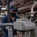 Mustin Sailor Conducts Maintenance Checks