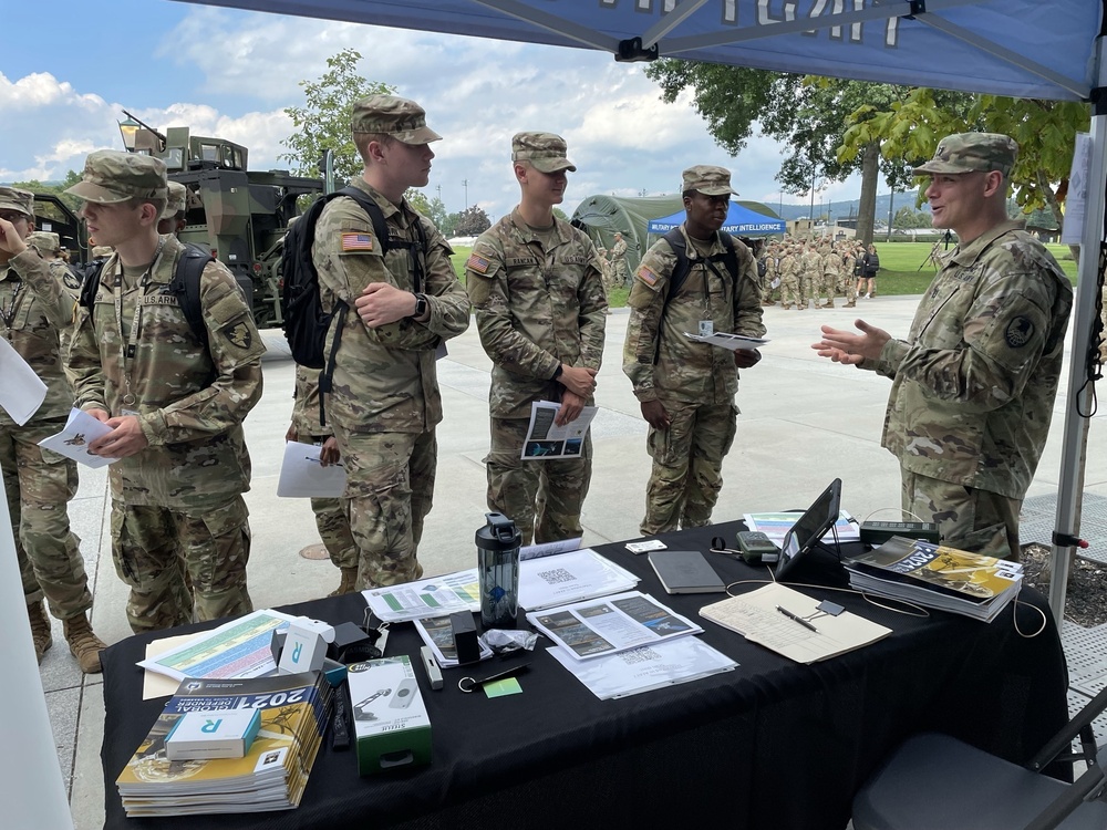 SMDC team talks Army space operations with cadets