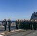 USS Billings Sailors Gather on the Flight Deck for a 9/11 Remembrance Ceremony