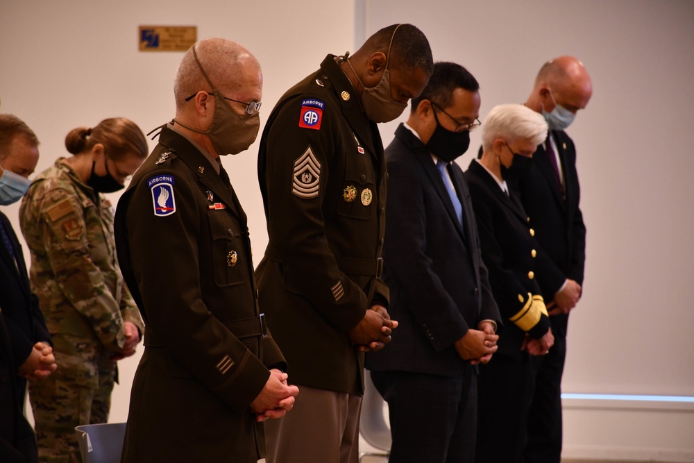 Somber Ceremony at DHA Headquarters Evokes Vivid Memories of 9/11