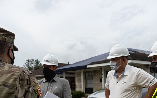 Hurricane Ida Response Operation Blue Roof