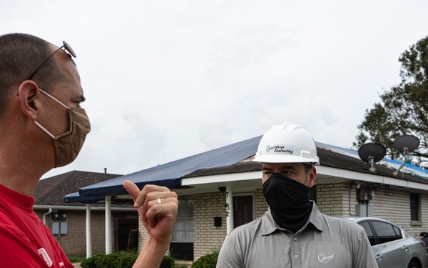 Hurricane Ida Response Operation Blue Roof